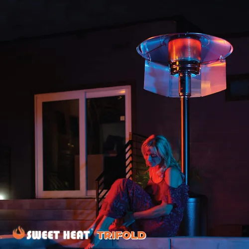 Vista 8 de SWEET HEAT Escudo reflector para calentador de patio, reflector de enfoque de calor, escudo reflector de calentador de exterior para calentador