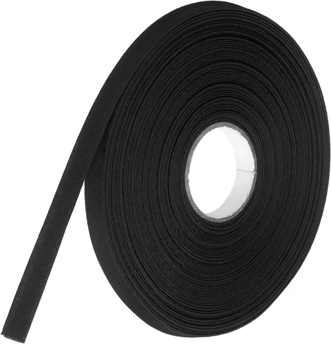 Vista 74 de MECCANIXITY Cinta al bies de doble pliegue de 1 pulgada, cinta al bies de poliéster continua a granel para coser, costura, acolchado, dobladillo