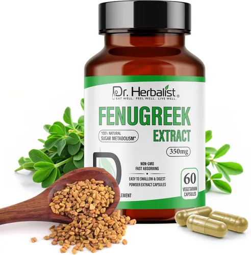 Vista 14 de Dr. HERBALIST Berberina Cápsulas 500 mg, Berberis Aristata Extracto de agracejo indio con alcaloide de berberina, para azúcar en la sangre ya