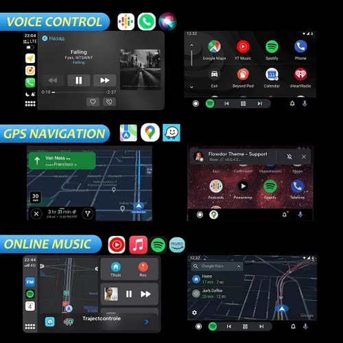 Vista 5 de CarPlay Wireless Adapter for BMW X6 2017 2018 2019 2020 2021 2022 2023 2024 2025 2026, USB Design Plug and Play Bluetooth Fast Connection Car