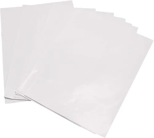 Vista 3 de 10 hojas de papel de transferencia de camisetas A4, papel de transferencia de calor termotransferible de inyección de tinta, ropa de algodón