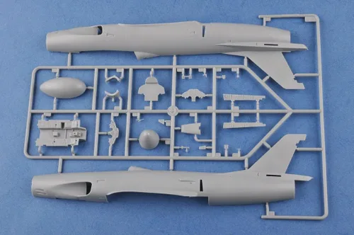 Vista 6 de Hobby Boss 1/48 Saab J-32B/E Lansen Modelo Kit