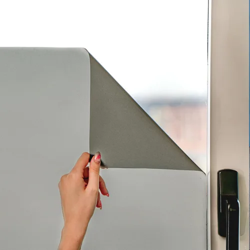 Vista 9 de MARAPON® Vinilo opaco para ventana, color negro, 29.5 x 78.7 pulgadas, incluye libro electrónico con puntas profesionales, vinilo para ventana