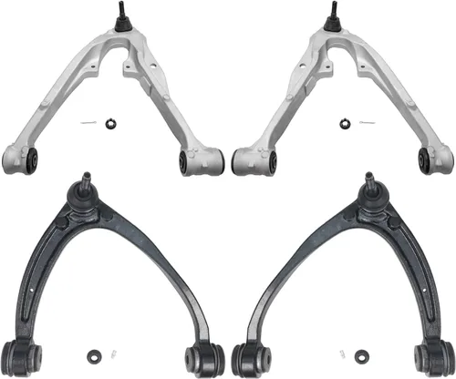 Vista 178 de Detroit Axle - Barras estabilizadoras de brazos de control delanteros 4WD para Ford 2005-2008 F-150 Lincoln Mark LT, 2 brazos de control superiores