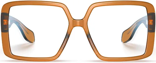 Vista 10 de VISOONE Gafas de bloqueo de luz azul TR90 de gran tamaño, accesorios de moda, sin receta para mujeres, Harvard
