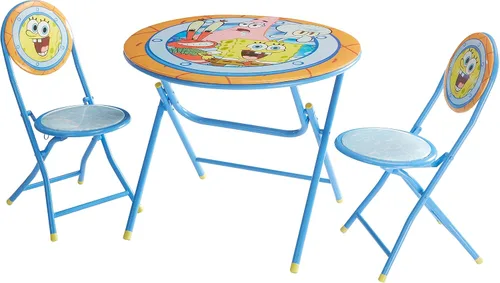 Vista 10 de Marvel Avengers - Juego de mesa y silla redonda plegable de 3 piezas, a partir de 3 años