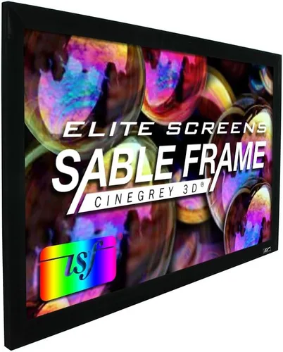 Vista 10 de Pantalla de proyección de marco fijo CineWhite, SableFrame 2