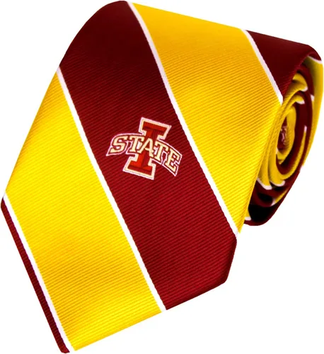 Vista 3 de Corbata oficial de la NCAA Iowa State Preparación del estado de corbata