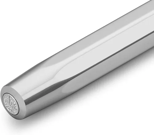 Vista 4 de Kaweco AL SPORT - Pluma estilográfica Raw I Premium para cartuchos de tinta I Exclusive Pluma estilográfica 5.1 in I Nib: EF (extra fino)