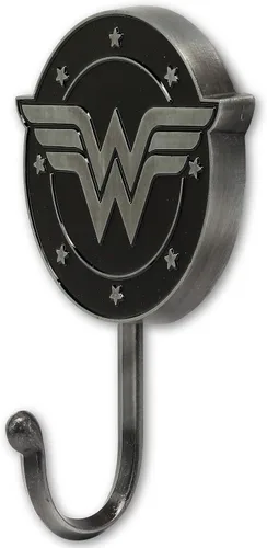 Vista 2 de Open Road Brands DC Comics Wonder Woman - Gancho de pared para abrigos, chaquetas, llaves y más
