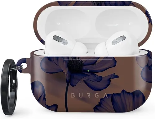 Vista 7 de Burga Funda para Airpods Pro 2 2022, compatible con Apple AirPods, funda protectora de plástico rígido, accesorios elegantes para teléfonos