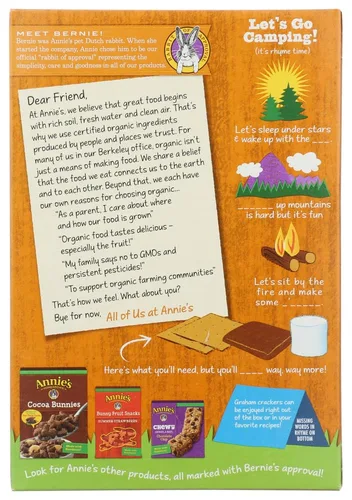 Vista 23 de Annie's Organic Chocolate Bunny Graham Snacks, 7.5 onzas