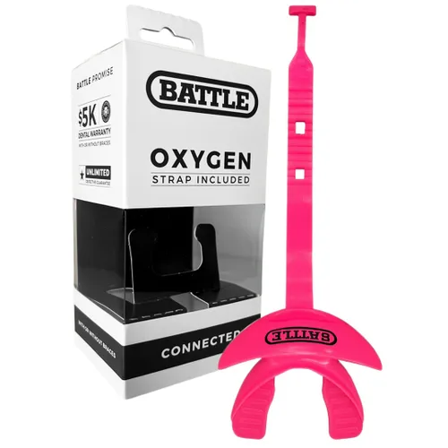 Vista 8 de Battle protector bucal con correa conectada, para labios, con oxígeno, 2.5