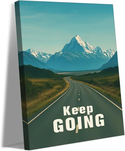 Vista 82 de Inspirational Hustle Wall Art - Lion Head withEncouraging Quotes Canvas Print Motivational Wall Decor, Black and White Office Picturtes Success