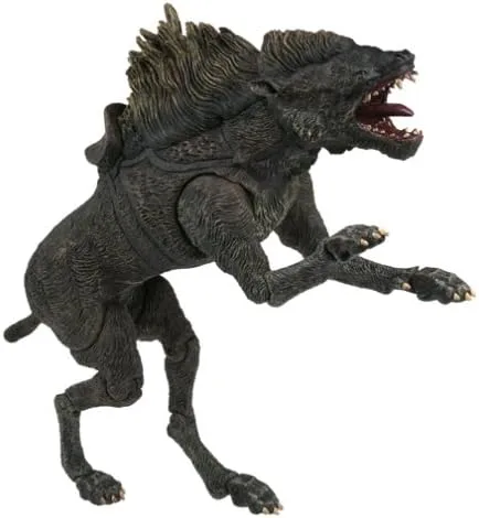 Vista 3 de Señor de los Anillos Sharku con Warg Beast