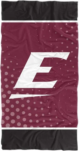 Vista 20 de LOGOVISION Manta Abilene Christian University, 30x60 Logo Dots CottonFront/PolyBackBeachTowel