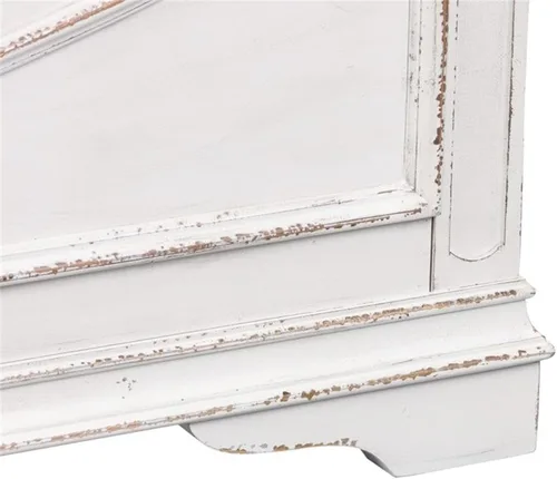 Vista 10 de Liberty Furniture Industries Magnolia Manor King - Cama tapizada, color blanco