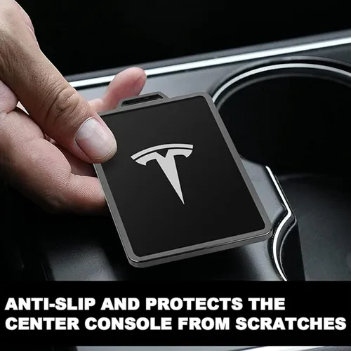 Vista 6 de Key Card Holder Case Compatible with Tesla Model 3 Y X S Key Protector Cover Accessories Decor Trim Gifts