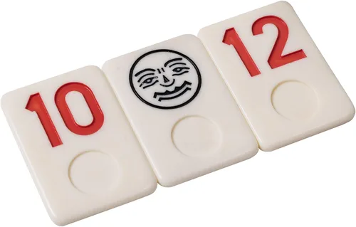 Vista 8 de Point Games Juego clásico de Rummy Cube de tamaño completo, con estantes plegables de 3 niveles y azulejos, en una bolsa de viaje de lona súper