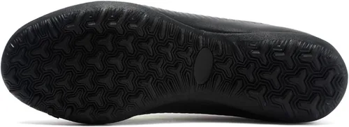 Vista 4 de UYO Zapatos de fútbol de interior para hombre, tacos de fútbol bajos, con cordones, antideslizantes, para deportes, fútbol sala TF