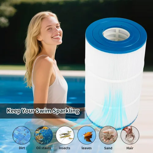 Vista 7 de PA90 - Cartucho de filtro de piscina compatible con Hayward C900, CX900RE, osi-Clear PXC-95, Ultral-B6, PP-B6, Unicel C-8409, Filbur FC-1292