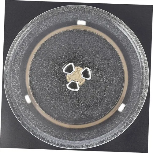 Vista 8 de 10 piezas de soporte de rodillo de bandeja, guía de rodillo de microondas, anillo de repuesto para microondas, bandeja de servir bandeja redonda