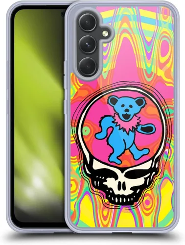 Vista 126 de Head Case Designs Funda de gel con licencia oficial de Grateful Dead Bear Trends [protección de grado militar] compatible con Google Pixel 3
