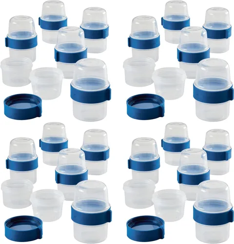 Vista 9 de LOCK & LOCK LocknLock Easy Essentials Twist - Recipiente de almacenamiento de alimentos de dos vías, sin BPA y apto para lavavajillas, juego de 10