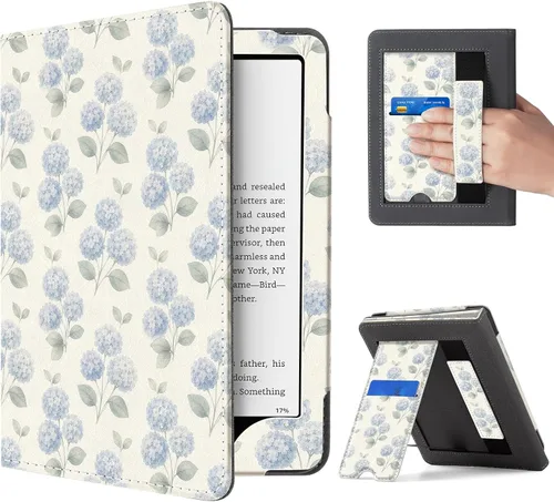 Vista 42 de CoBak - Funda con soporte para lector de libros electrónicos de 6.8 pulgadas - Funda con función de encendido y apagado automático, ranura
