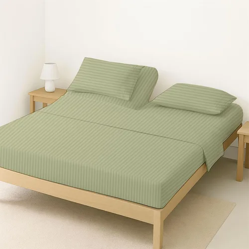 Vista 14 de ARlinen Juego de sábanas divididas tamaño Queen, 5 piezas, 100% algodón egipcio, bolsillo profundo de 16 pulgadas, ropa de cama suave de lujo