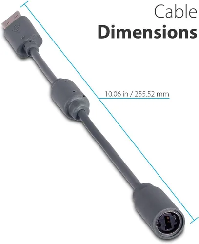 Vista 3 de LEAGY Paquete de 2 cables con cable USB Breakaway para Microsoft Xbox 360 Guitar Hero