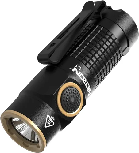 Vista 10 de NICRON Linterna EDC C1 Recargable, 1200 Lúmenes Altos Luz de Bolsillo con Carga Tipo C con Imán en la Cola - Linterna Pequeña y Potente con Clip