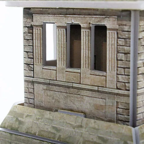 Vista 3 de Rompecabezas 3D Estatua de la Libertad – Kit de modelo de construcción de arquitectura de bricolaje Réplica realista, sin pegamento Juguete