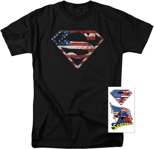 Vista 2 de Popfunk Colección de camisetas clásicas de Superman para adultos