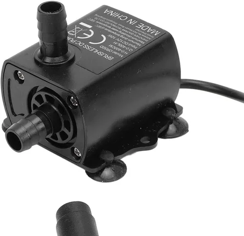 Vista 9 de Zerodis Bomba sumergible de policarbonato negro sin escobillas para acuario, fuente, sistemas de refrigeración por agua y circulación