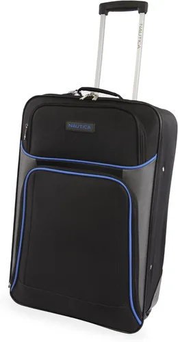 Vista 7 de Nautica Seascape Collection 4pc Softside Luggage Set BlackBlue