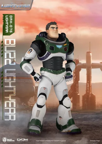 Vista 3 de Lightyear (2022): Buzz Lightyear Alpha Suit DAH-076 Figura dinámica de 8 cciones