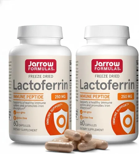 Vista 13 de Jarrow Formulas Suplementos de lactoferrina de 250 mg – Glicoproteína de apoyo inmunológico para un apoyo saludable del sistema inmunológico