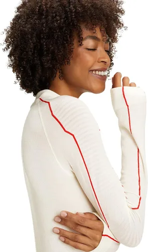 Vista 3 de FALKE Wool Tech - Camisa de manga larga con capa base de tendencia para mujer, 1 pieza