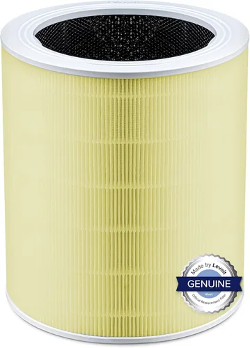 Vista 5 de LEVOIT Paquete de purificador de aire y filtro de repuesto para habitaciones grandes, mascotas, alergias Core 600S (3ª generación) y Core