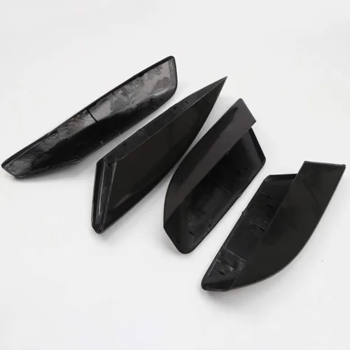 Vista 4 de HIGH FLYING Cubiertas protectoras negras para patas de rieles de techo para Toyota 4Runner N210 2003-2009 Negro