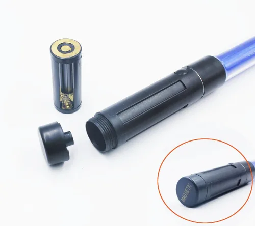 Vista 5 de SAMDO Varita magnética Baton Control de tráfico Lámpara de seguridad vial Militar Supervivencia LED Light Stick