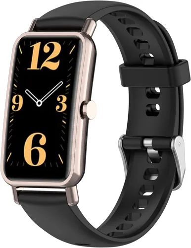 Vista 2 de Compatible con la mini correa de reloj Huawei, correa de silicona suave para reloj inteligente, correa de repuesto ajustable de liberación rápida