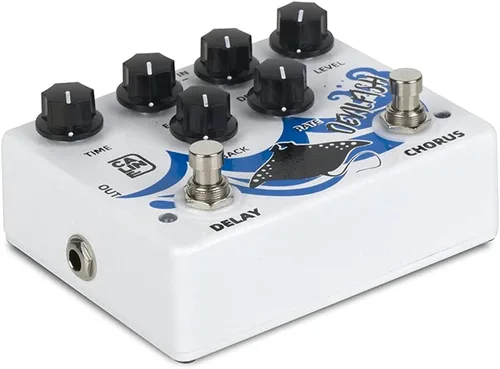 Vista 13 de Caline DCP-11 Andes Boost Overdrive Pedal de efecto dual para guitarra