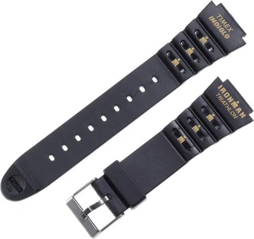 Vista 5 de Timex Q7B806 Ironman Triatlón Shock Resina 0.709 in Correa de reloj de repuesto