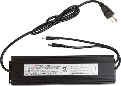 Vista 9 de Fuente de alimentación de 24 V 96 W, certificación UL 4A controlador LED impermeable Transformador resistente IP67 110v a CC para módulo de luz LED