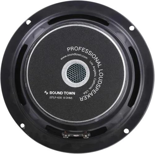 Vista 4 de Sound Town Altavoz RAW WOOFER de 6 pulgadas, 80 vatios pro audio PA DJ reemplazo subwoofer controlador de baja frecuencia (STLF-630)