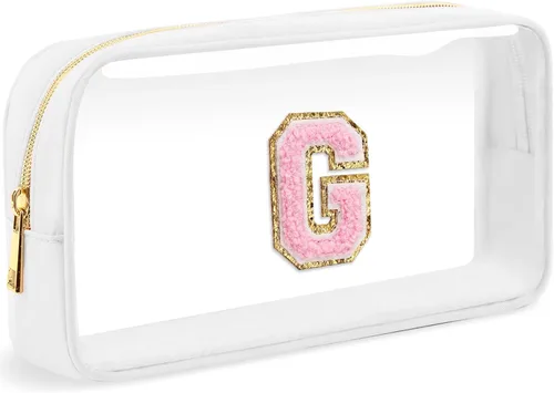 Vista 13 de Bolsa de Maquillaje Transparente Pequeña Bolsa de Cosméticos Bolsa de Viaje de Artículos de Aseo Bolsa Transparente con Cremallera Bolso Organizador