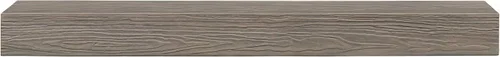 Vista 9 de Pearl Zachary - Repisas de aspecto de madera natural, no combustible. Acabado en gris lavado