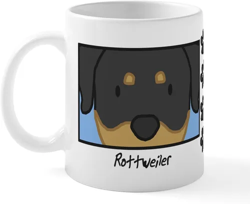 Vista 36 de CafePress Taza de café de cerámica Anime American Eskimo de 11 oz (11.0 fl oz)